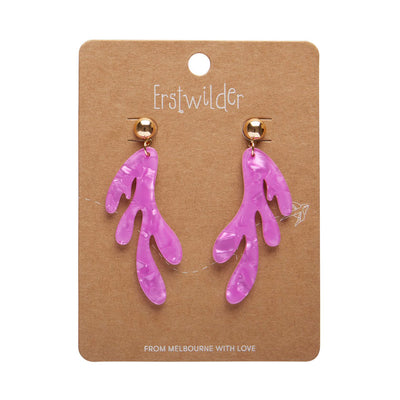Erstwilder Essentials Reef Coral Drop Earrings (4 Colorways)