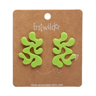 Erstwilder Essentials Statement Coral Stud Earrings (4 Colorways)