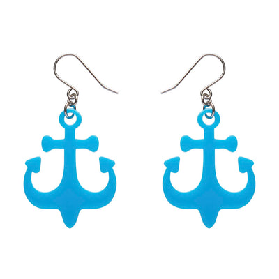 Erstwilder Essentials Ship Anchor Drop Earrings (2 Colorways)