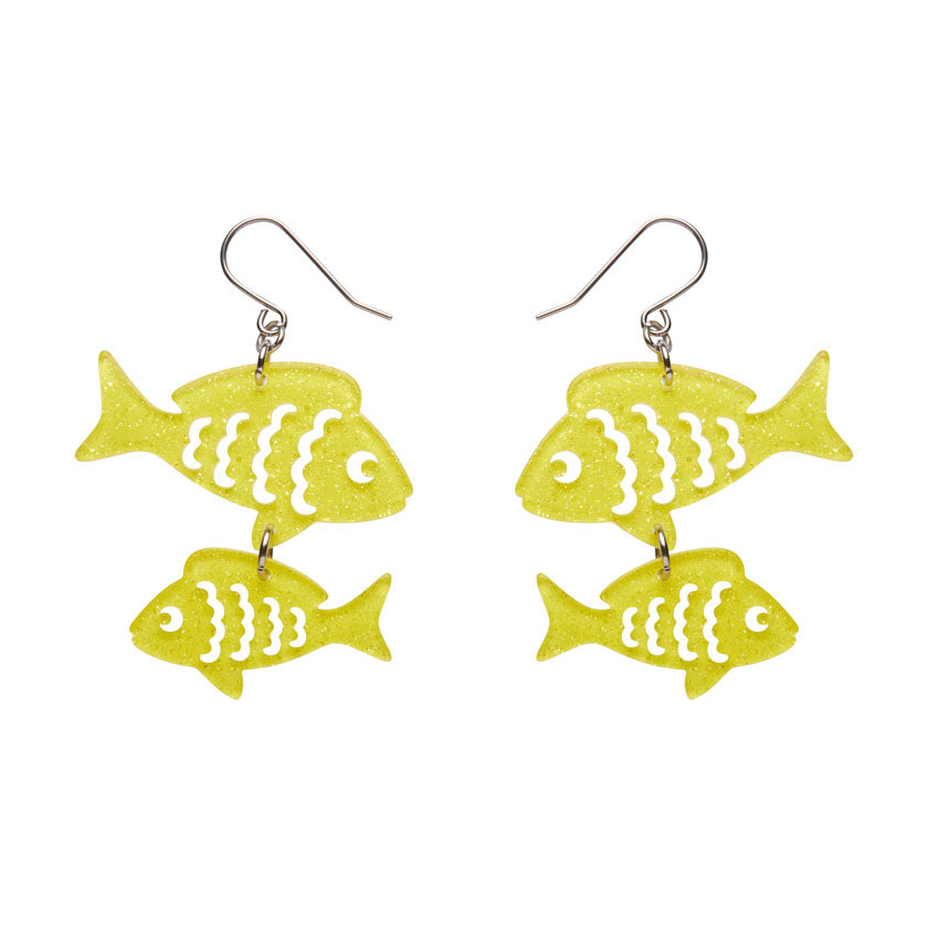 Erstwilder Essentials Fish Friends Drop Earrings (4 Colorways)