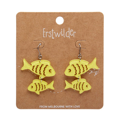 Erstwilder Essentials Fish Friends Drop Earrings (4 Colorways)