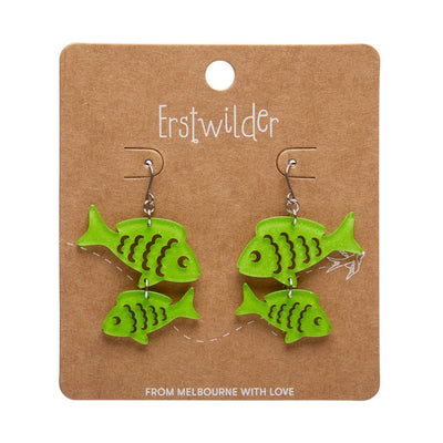 Erstwilder Essentials Fish Friends Drop Earrings (4 Colorways)