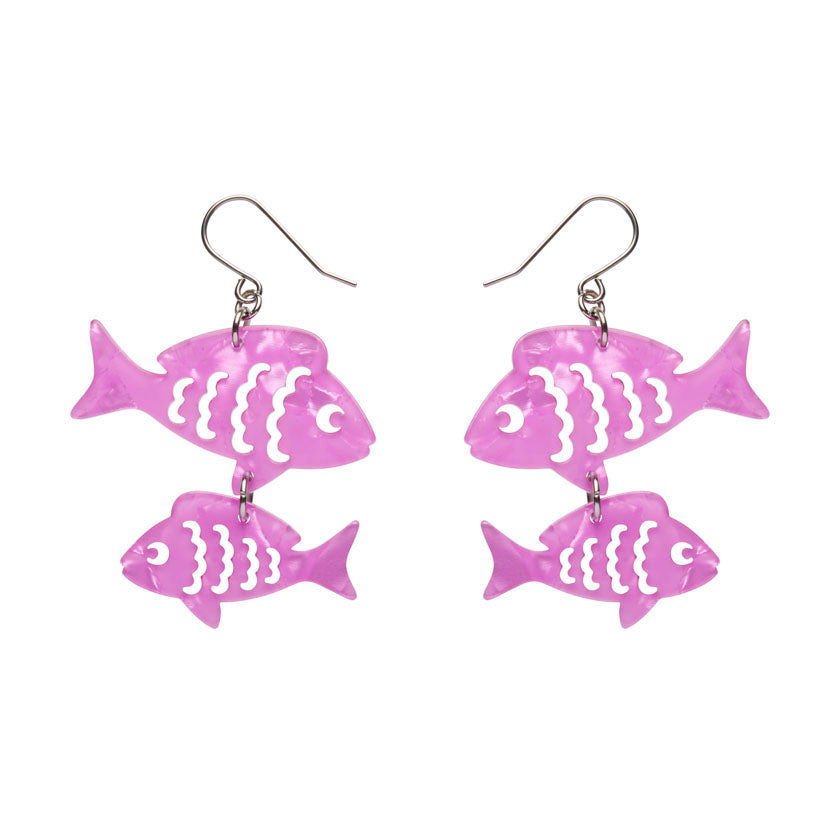 Erstwilder Essentials Fish Friends Drop Earrings (4 Colorways)