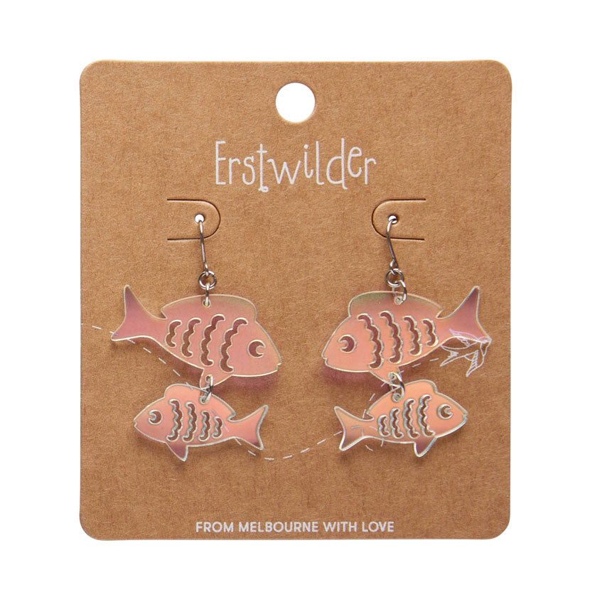 Erstwilder Essentials Fish Friends Drop Earrings (4 Colorways)