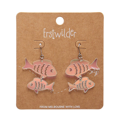 Erstwilder Essentials Fish Friends Drop Earrings (4 Colorways)