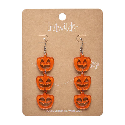 Erstwilder Essentials Halloween Pumpkins Drop Earrings (2 Colorways)
