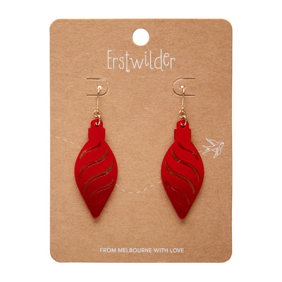 Erstwilder Essentials Long Bauble Drop Earrings (3 Colorways)