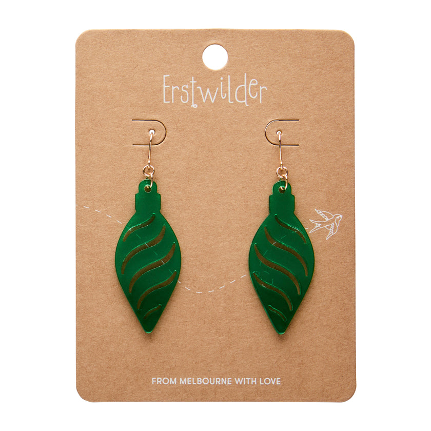 Erstwilder Essentials Long Bauble Drop Earrings (3 Colorways)