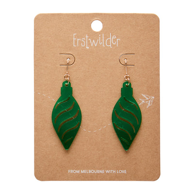 Erstwilder Essentials Long Bauble Drop Earrings (3 Colorways)
