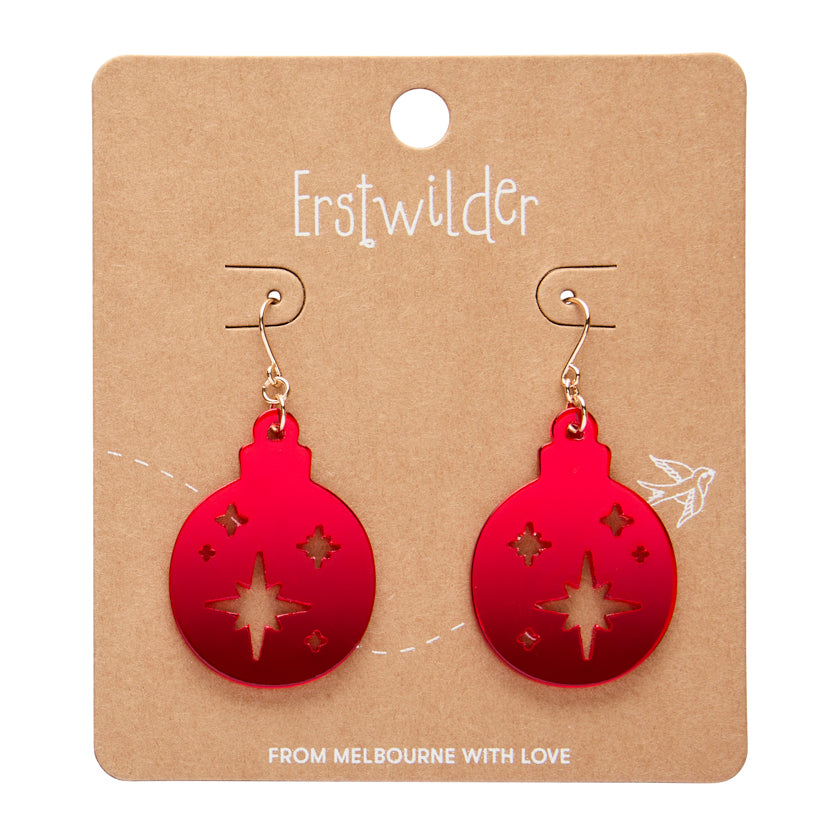 Erstwilder Essentials Round Bauble Drop Earrings (3 Colorways)