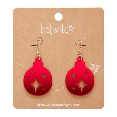 Erstwilder Essentials Round Bauble Drop Earrings (3 Colorways)
