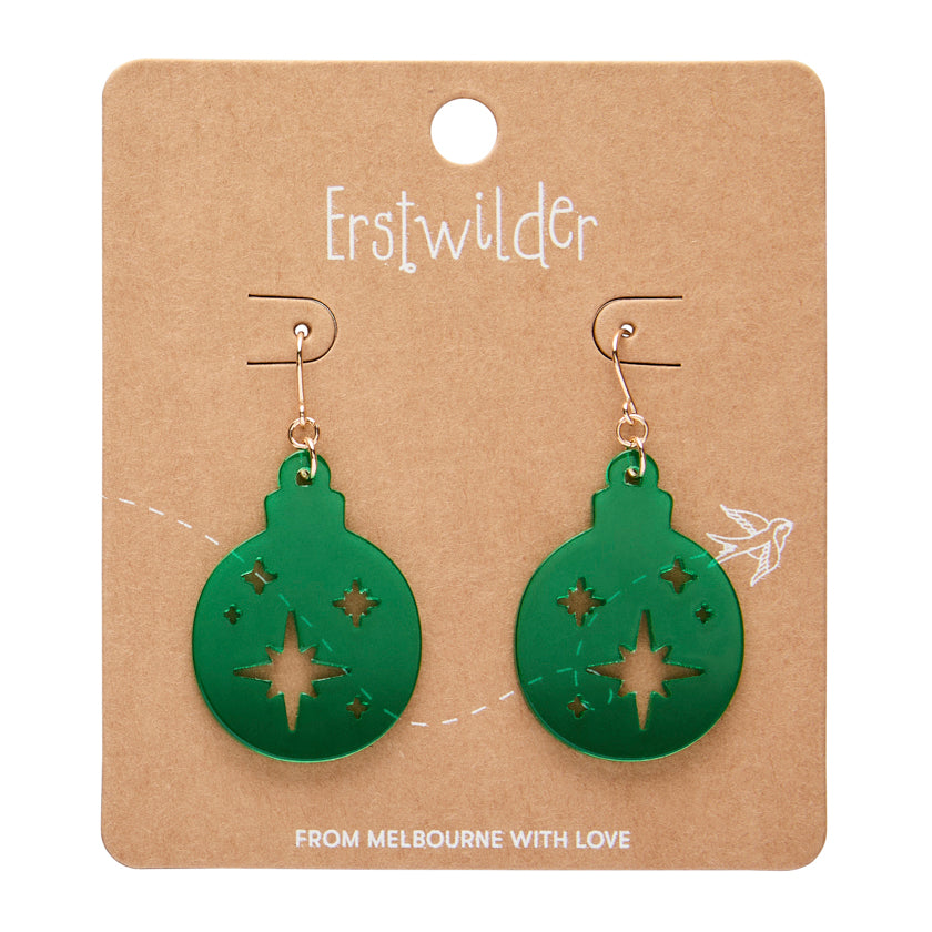 Erstwilder Essentials Round Bauble Drop Earrings (3 Colorways)