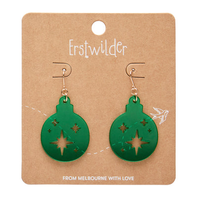 Erstwilder Essentials Round Bauble Drop Earrings (3 Colorways)