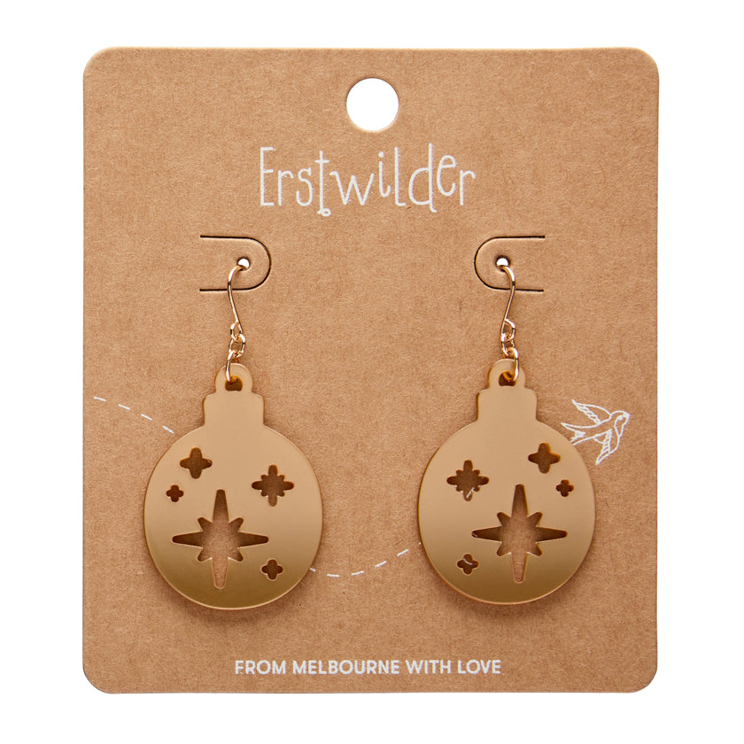 Erstwilder Essentials Round Bauble Drop Earrings (3 Colorways)
