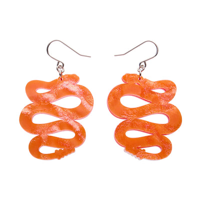 Erstwilder X Pete Cromer The Rowdy Rattlesnake Drop Earrings