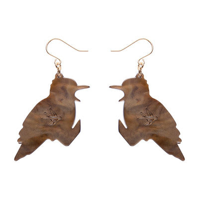 Erstwilder Kip the Kookaburra Drop Earrings