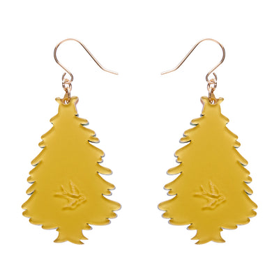 Erstwilder Christmas Tree Centre-Piece Drop Earrings