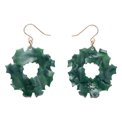 Erstwilder Forest Wreath Drop Earrings