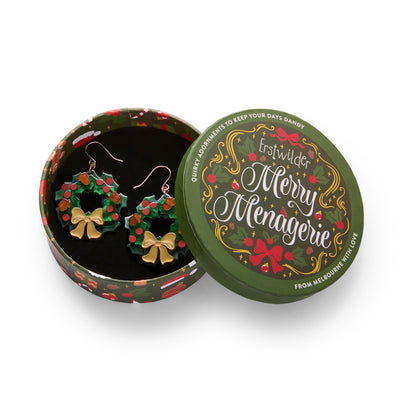 Erstwilder Forest Wreath Drop Earrings