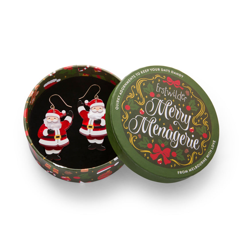 Erstwilder Santa’s Surprise Drop Earrings