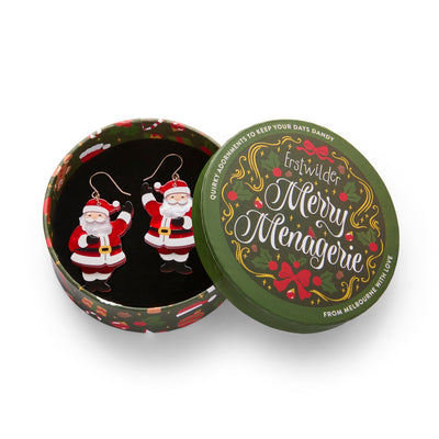 Erstwilder Santa’s Surprise Drop Earrings