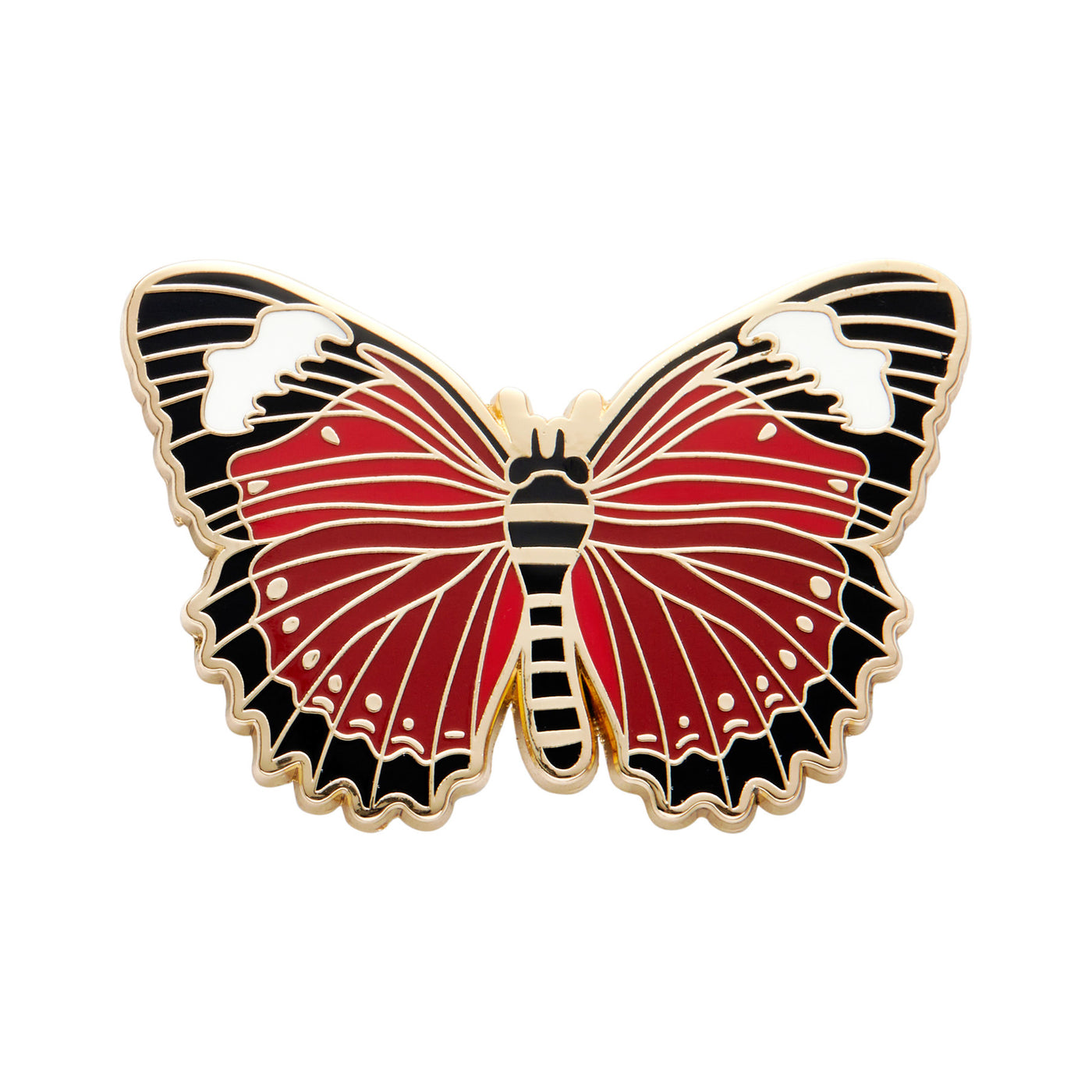 Erstwilder X Jocelyn Wings Laced in Red Enamel Pin
