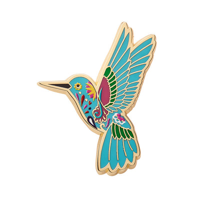 Erstwilder X Frida Kahlo Frida's Hummingbird Enamel Pin