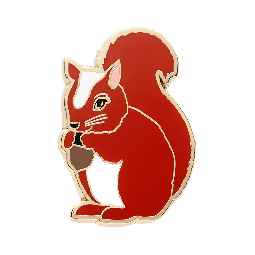 Erstwilder X Fleur Harris Cheeky Squirrel Enamel Pin