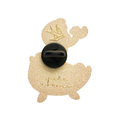Erstwilder X Pete Cromer White as Snow Enamel Pin