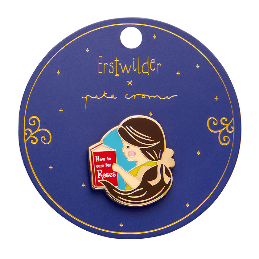 Erstwilder X Pete Cromer Storybook Ending Enamel Pin