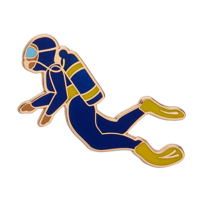 Erstwilder Deep Sea Diver Enamel Pin