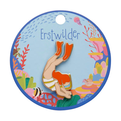 Erstwilder Snorkler Enamel Pin