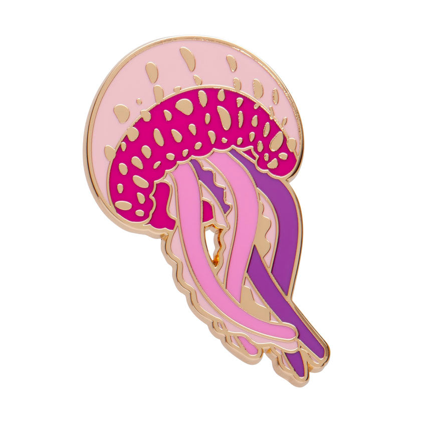 Erstwilder Mauve Stinger Jellyfish Enamel Pin