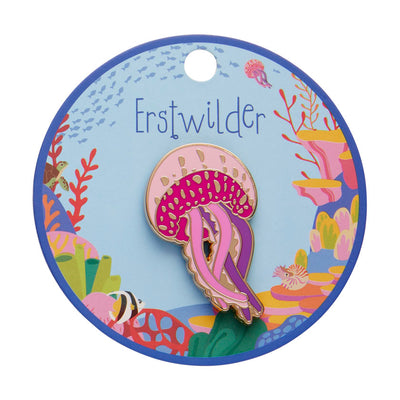 Erstwilder Mauve Stinger Jellyfish Enamel Pin