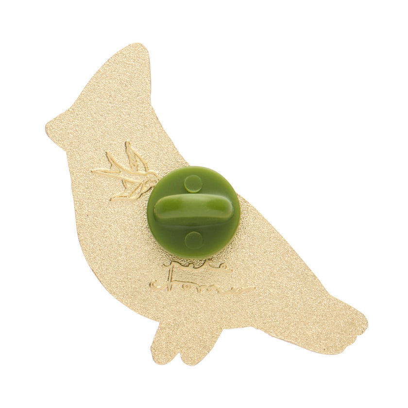 Erstwilder X Pete Cromer The Notable Northern Cardinal Enamel Pin