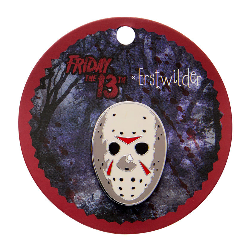 Erstwilder X Friday the 13th Jason Voorhees Mask Enamel Pin