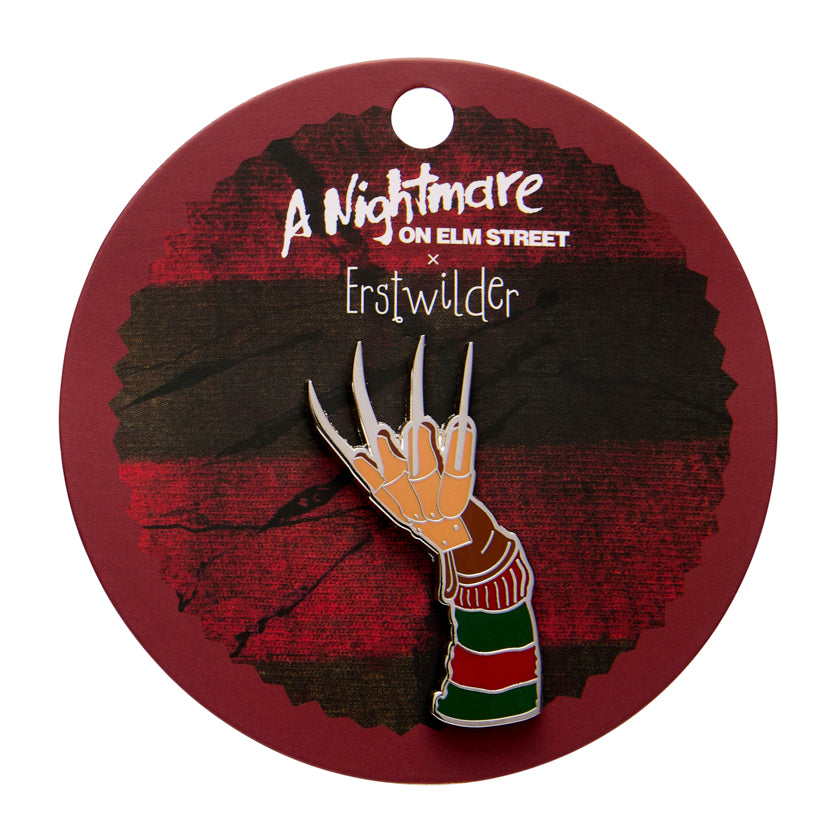 Erstwilder X A Nightmare on Elm Street Freddy Krueger Enamel Pin