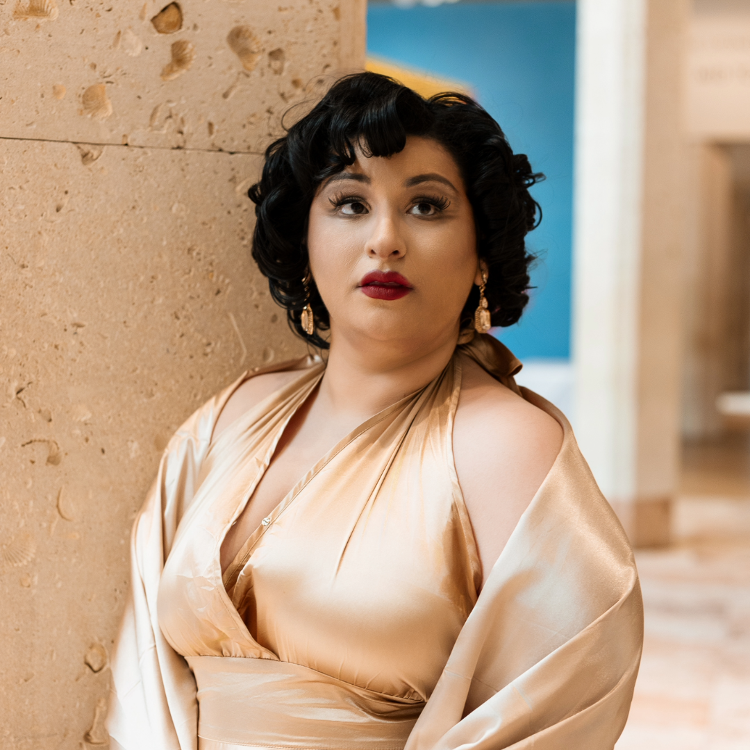 Isabella Halter Dress in Golden Goddess