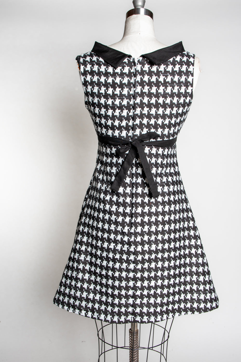 Fifi Dress in Houndstooth