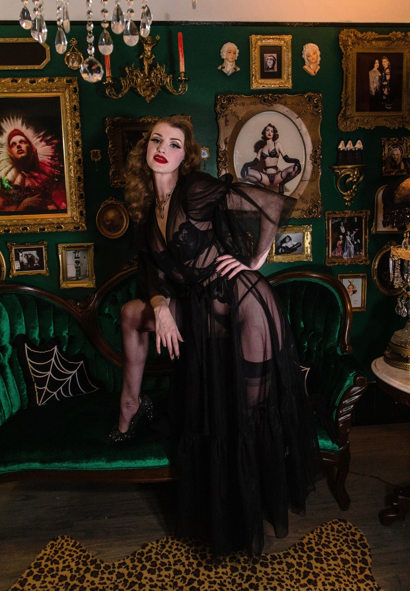 Timeless Temptress Tulle Robe Dress (3 Colorways) PREORDER