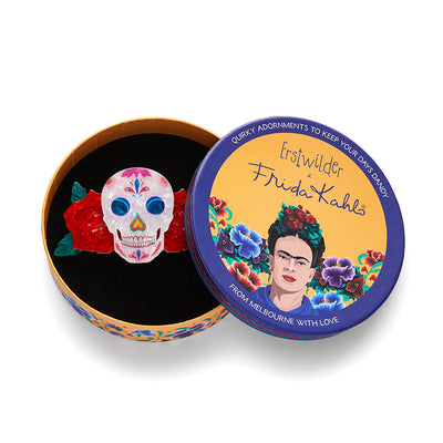 Erstwilder X Frida Kahlo Dia De Los Muertos Hair Clip Barrette