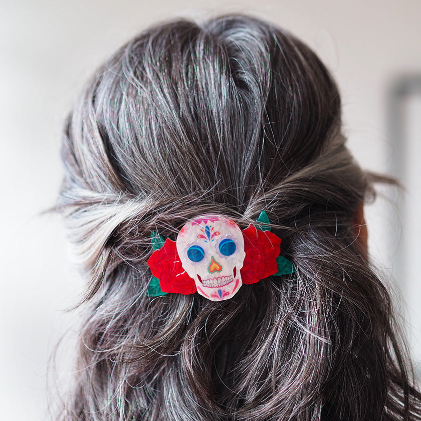 Erstwilder X Frida Kahlo Dia De Los Muertos Hair Clip Barrette