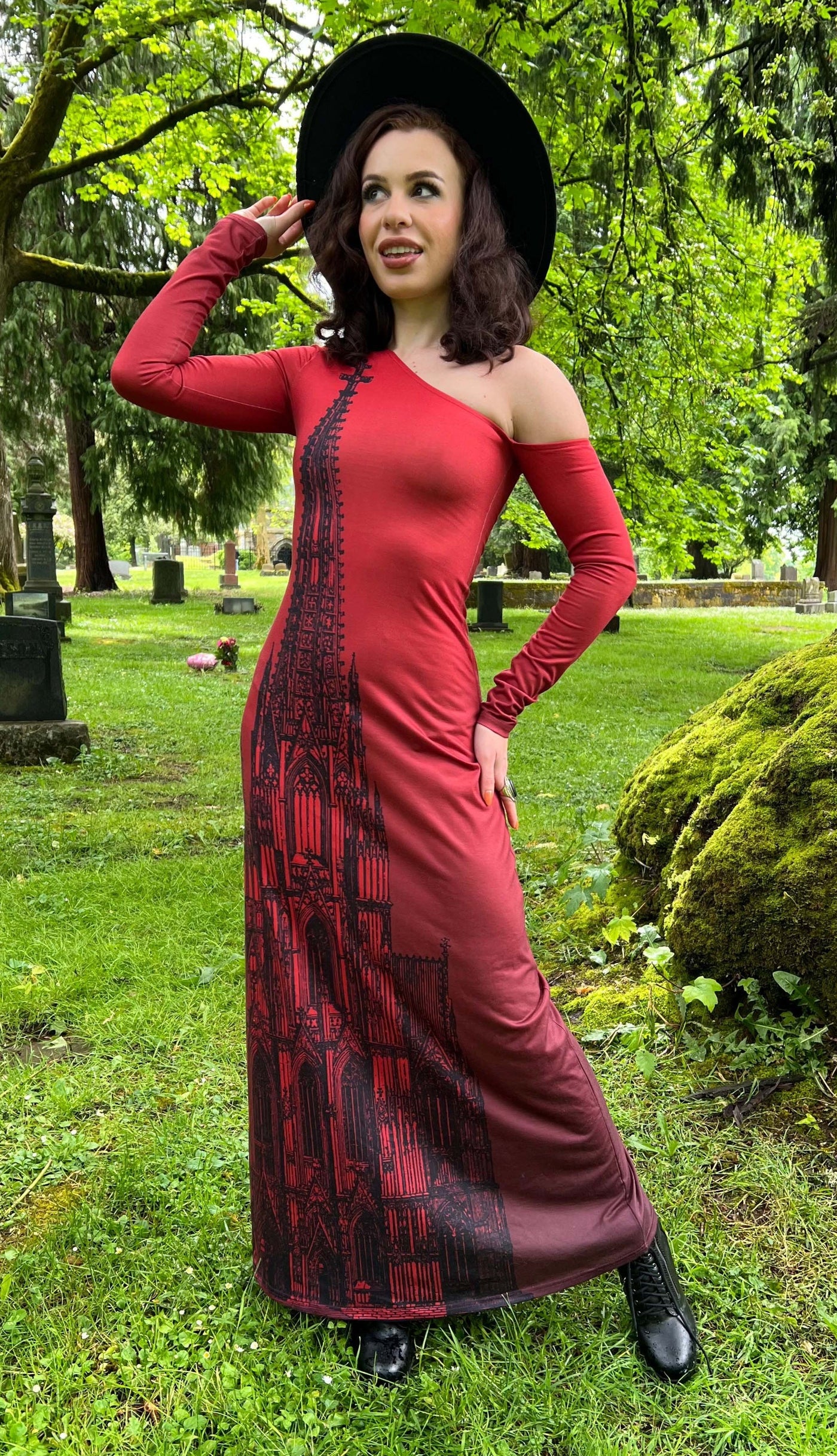 Elspeth Comfy Cathedral Maxi Dress PREORDER