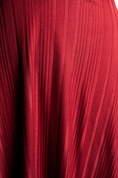 Joanie Knit Dress 3/4 Sleeve in Brick Rib Knit