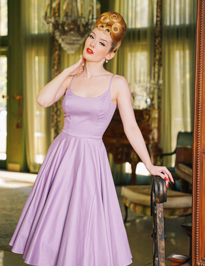 Peggy Retro-Inspired Full Circle Dress (10 Colorways)