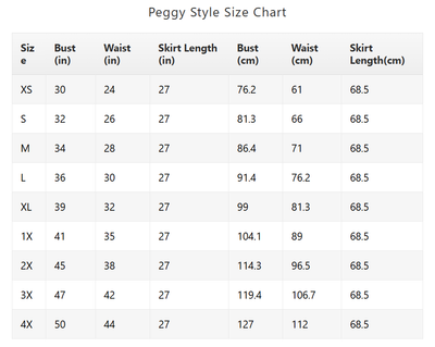 Peggy Retro-Inspired Full Circle Dress (10 Colorways)