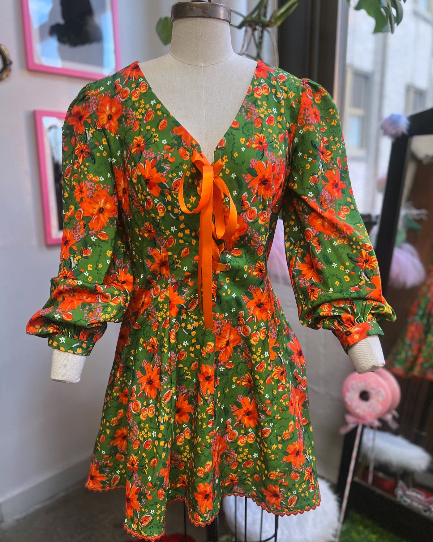 Penny Dress in Vintage Floral Print PREORDER