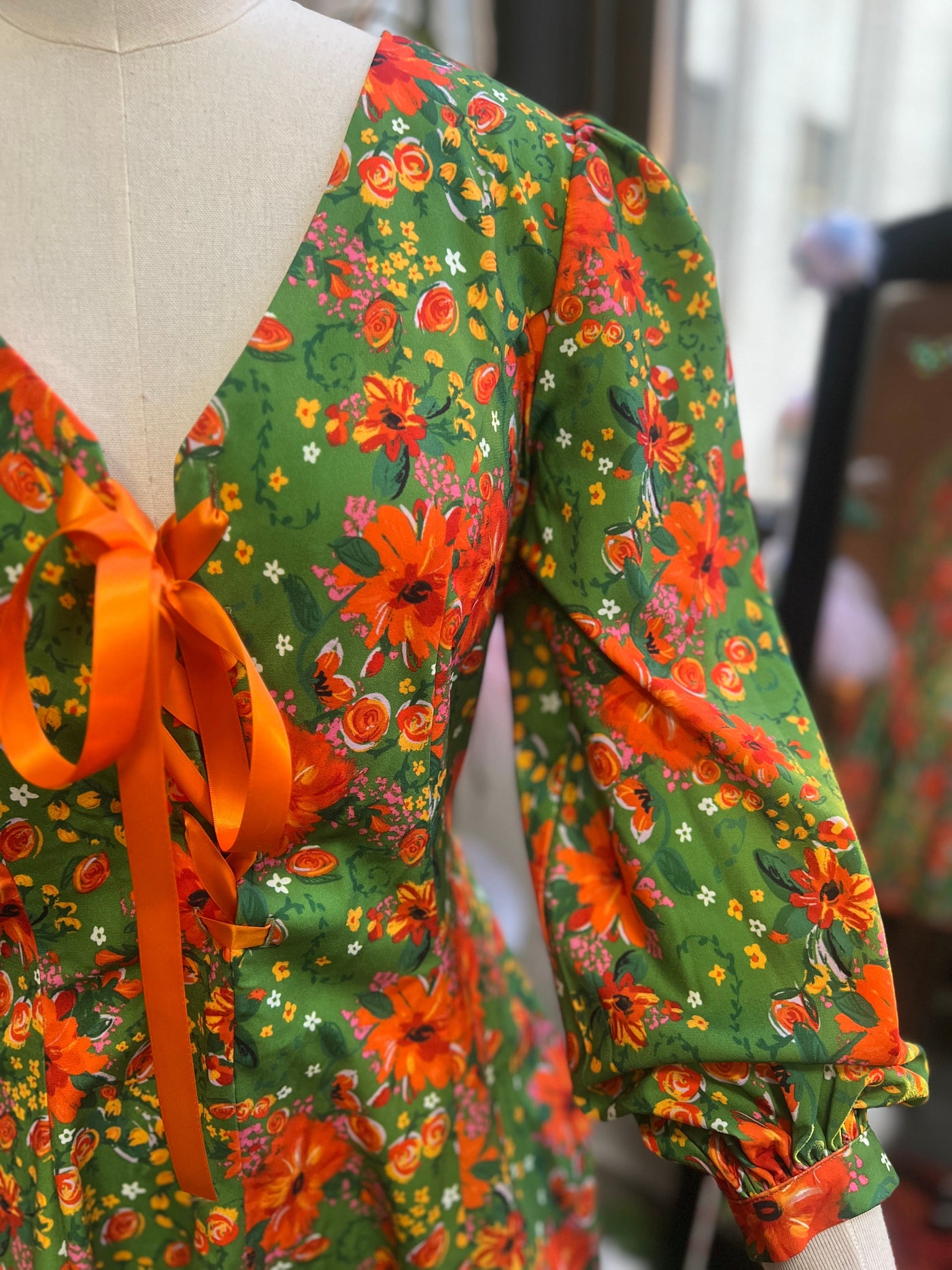 Penny Dress in Vintage Floral Print PREORDER
