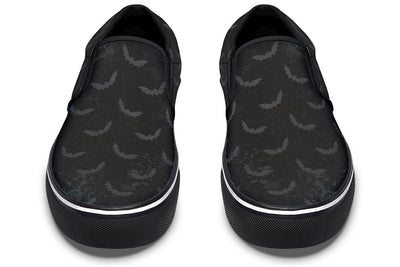 Slip On Shoes in Distressed Bats