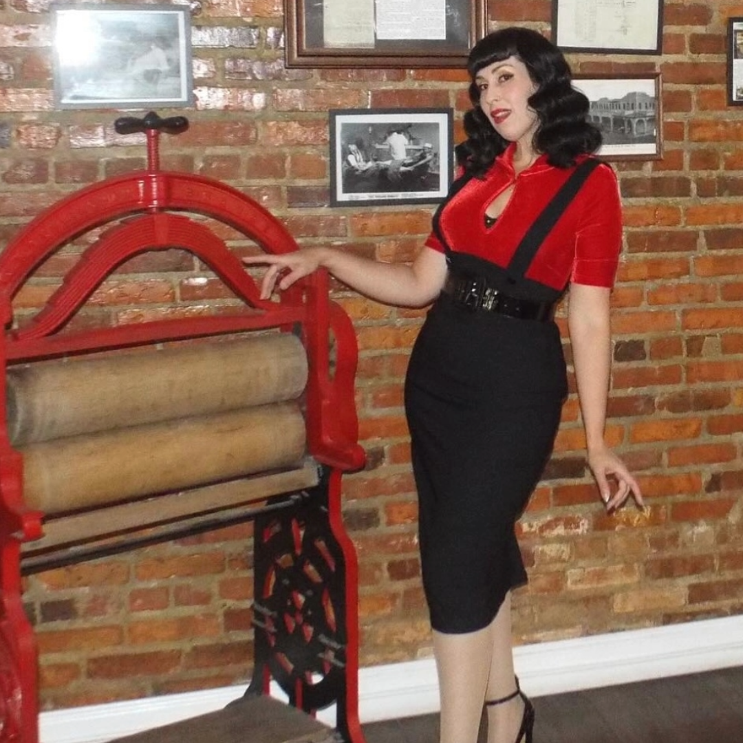 Retro Pencil Jumper (2 Colorways)